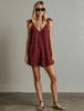 Women's V-Neck Sleeveless Jumpsuit – Cardigan Strap Cropped Straight-Leg by FitiqueFit