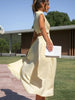 Modern Cutout Mock Neck Sleeveless Ruched Dress Elegant Dress For Women by Stevvex