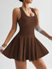 Women’s High Waist Yoga Dress by FitiqueFit