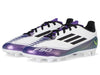 adidas F50 Club Messi Flexible Ground Sneaker White/Black/Unity Purple 1 US Unisex Little Kid by EasyOptionXY