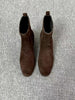Women’s Retro Square-Toe Mid-Heel Chunky Leather Boots by FitiqueFit