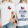 Texas Strong 2-Sided T-Shirt – Pray for Texas Tee, Hill Country Survivor Shirt, Unisex Lone Star Pride Top by Dog Mom Hat