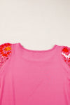 White Floral Hollowed Crochet Sleeve Boho Blouse