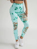 Women’s High Waisted Yoga Leggings by FitiqueFit