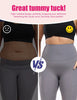 Cropped High-Waisted Yoga Pants with Diagonal Pockets by FitiqueFit