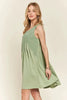 Decorative Button Sleeveless Babydoll Dress For Women – Elegant, Unique, Flowy, Comfortable, Versatile & Stylish by Stevvex