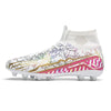 High-top Youth Spike Turf Soccer Shoes by My Store