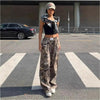 Women's Y2K Camouflage Cargo Pants by FitiqueFit