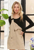 Adjustable Wide Strap Square Neck Overall Dress For Women – Modern Chic, Customizable Fit, Casual & Versatile by Stevvex