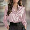 Women’s Spring-Autumn Lapel Button Shirt by FitiqueFit