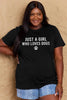 Simply Love Full Size Dog Paw Graphic Cotton T-Shirt by Simply Love