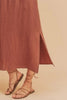 Side Slit Round Neck Sleeveless Tank Dress For Women Versatile, Comfortable & Easy to Style for Any Occasion by Stevvex