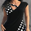 Women's Sleeveless Collar With Unique Design shirt Top by FitiqueFit