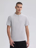 Men's Quarter Zip Short Sleeve Active T-Shirt by Simply Love