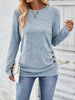 Casual Decor Button Long Sleeve T-Shirt by Simply Love