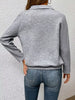 Textured Quarter Snap Sweatshirt by Wild and Free Boutique