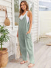 V-Neck Spaghetti Strap Jumpsuit