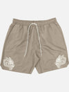 Men's Plus Size Drawstring Waist Shorts