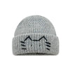 Women’s Cute Cat Line Design Knitted Hat – Warm Fall & Winter Beanie by FitiqueFit