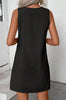 Women’s Solid‑Color Sleeveless A‑Line Dress by FitiqueFit