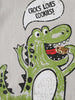 Children's Dinosaur Short Sleeve T-Shirt by Simply Love