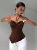 Ultra-feminine Cropped Outerwear Top by My Store