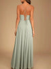 Slit Cowl Neck Maxi Dress by Wild and Free Boutique