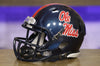 Mississippi Rebels Riddell Speed Mini Helmet - Navy