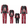Family Checkered Antlers Christmas Long Sleeve Pajama Set by My Store