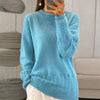 Women's Solid Color 3D Floral Embroidered Sweater by FitiqueFit