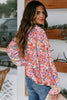 Yellow Cakewalk Floral Smocked Blouse by Wild and Free Boutique