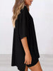 Full Size Half Sleeve T-Shirt and Shorts Set Plus Size by Simply Love