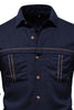 Men's Button Down Collared Neck Shirt