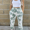 Ladies' Sports And Leisure Tie Dye Pants, Trendy Pants by FitiqueFit