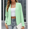 Women’s Plus‑Size Open‑Front Casual Blazer by FitiqueFit