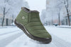 Women’s Warm Padded Lightweight Cotton Boots – Cozy Winter Non-Slip Outdoor Ankle Boots by FitiqueFit