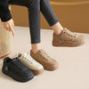 Color Block Height Increasing Sneakers – Lace-Up Low Top by FitiqueFit