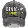 Pickleball Baseball Caps – Adjustable Embroidered Cotton Hats by FitiqueFit