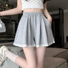 Loose-fitting A-line Wide-leg Hot Pants For Lounging And Working Out At Home by My Store