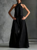 Loose-Fitting Sleeveless Top and Wide-Leg Pants Two-Piece Set. by FitiqueFit
