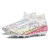 High-top Youth Spike Turf Soccer Shoes by My Store