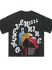 Men's Vintage Graphic Print Oversized T-Shirt by Simply Love