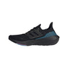 adidas Mens Ultraboost-21 Running Shoes Black/Carbon/Active Teal 7.5 by EasyOptionXY