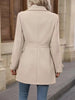 Women’s Elegant Woolen Coat – Medium-Length Lapel Slim Fit Winter Coat by FitiqueFit