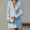 Women’s Deep V-Neck A-Line Dress by FitiqueFit
