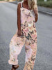 Women's Butterfly Print Overalls – Sleeveless Loose Fit Suspender Pants by FitiqueFit