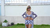 Luxe Lines 3-Piece Geometric Bikini Set for Women – High Rise Drawstring Bikini with Boxer Shorts & Long Sleeve Sheer Kimono Cover-Up – Bold & Breezy Women’s Swimwear for Summer Beach Pool & Getaways by Stevvex