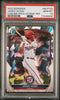 Graded 2023 Topps Bowman James Wood #BCP129 Chrome Prospects Atomic Refractor Rookie RC Baseball Card PSA 10 Gem Mint