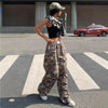 Women's Y2K Camouflage Cargo Pants by FitiqueFit