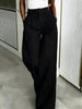 Women's Loose Flowing Straight-Leg Floor-Length Pants by FitiqueFit